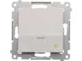 Miniatyrbild 3 av 5: Kontakt-Simon DW7L.01/11, Plast, Vit, IP20, IP44, 250 V, 10 A, 75 mm