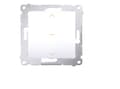 Miniatyrbilde 2 av 5: Kontakt-Simon DZW1K.01/11, Plast, Hvit, IP20, 250 V, 10 A, 75 mm