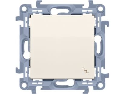 Kontakt-Simon CW6.01/41, Plast, Hvit, IP20, IP44, 250 V, 10 A, 77 mm