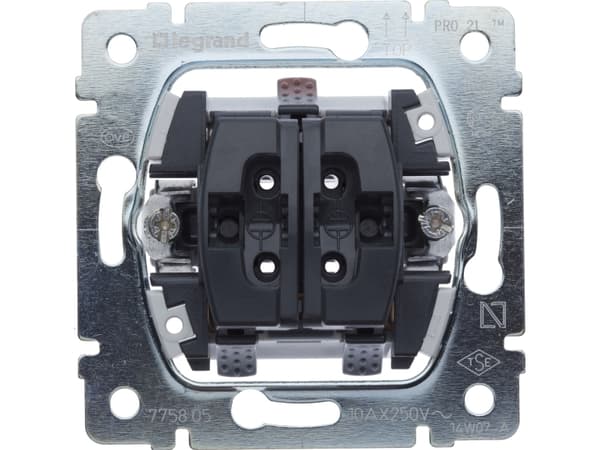 Legrand 7 758 05, Kallistus, 722 g, 10 kpl