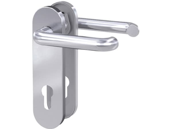 BASI 7304-0208, Avaimellinen oven kahvasetti, Ruostumaton teräs, Ruostumaton teräs, Molempikätinen, 7,2 cm