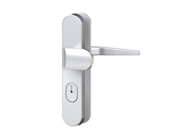 BASI 7901-0401, Håndtakssett for nøkkelbruk, Aluminium, Ambidekstriøs, 9,2 cm