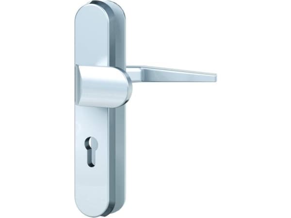 BASI 7901-0601, Håndtakssett for nøkkelbruk, Aluminium, Ambidekstriøs, 9,2 cm
