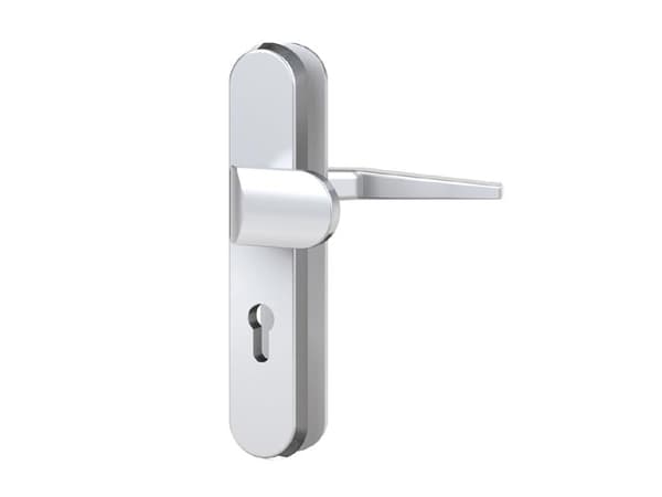 BASI 7901-0601, Håndtakssett for nøkkelbruk, Aluminium, Ambidekstriøs, 9,2 cm