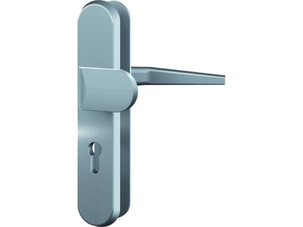 BASI 7901-0607, Håndtakssett for nøkkelbruk, Metallisk, Ambidekstriøs, 9,2 cm