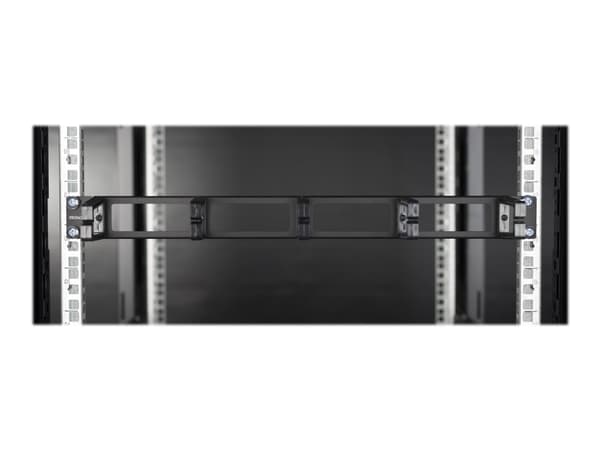 DELTACO - Rack-kabel styrepanel - sort - 1U - 19"