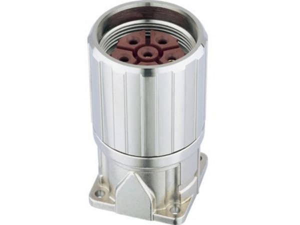 Lapp EPIC POWER LS1 D6 short, Rett, Hunkjønn/Hunkjønn, 250/630 V, 7 A, Sølv, Metall