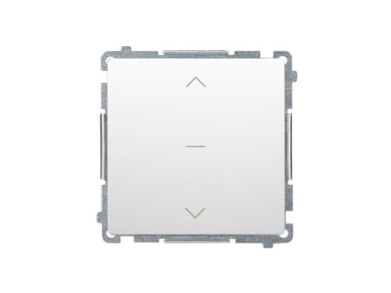 Kontakt-Simon BMZW1K.01/11, Vit, IP20, 250 V, 10 A, 75 mm, 41 mm