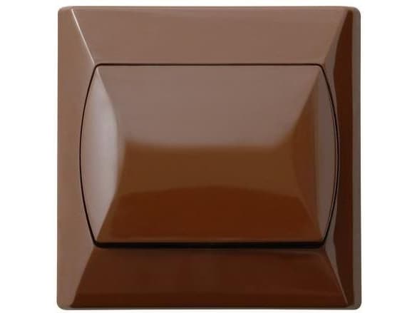 Ospel Light switch Single accent brown (LP-5A/24)