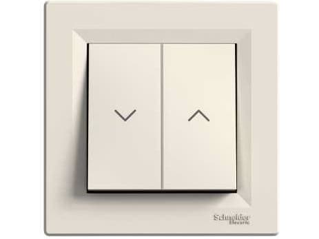 Schneider Electric Shutter switch Asfora without frame cream (EPH1300523)