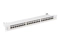 Miniatyrbilde 2 av 5: Lanberg PPS7-1024-S - Koblingspanel - rackmonterbar - CAT 7 - STP - RJ-45 X 24 - RAL 7035, grå - 1U - 19"