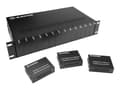 Miniatyrbilde 2 av 5: Black Box Pure Networking Copper to Fiber Media Converter Chassis - Modulær utvidelsesbase - AC 100/240 V - 2U - rackmonterbar - for P/N: LGC210A