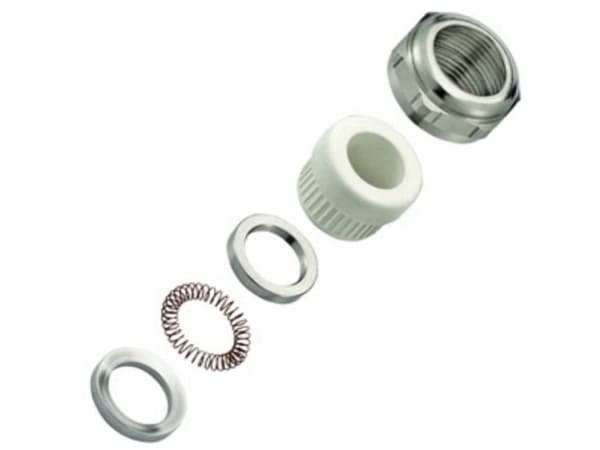 Harting 19 62 000 5056, Rostfritt stål, Vit, Metall, M25, 1,4 cm, RoHS, ELV