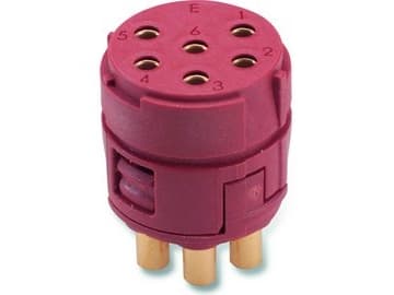 Lapp EPIC SIGNAL M23, Rett, Hunkjønn, 150 V, 18 A, Brun, Metall