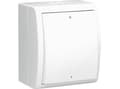 Miniatyrbilde 3 av 3: Kontakt-Simon AQW2/11, Plast, Hvit, IP54, 250 V, 10 A, 60 mm