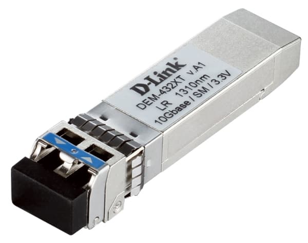 D-Link DEM 432XT - SFP+ transceivermodul - 10GbE - 10GBase-LR - opp til 10 km - for DGS 3630; DMS 3130; DXS 1100, 1210, 3400, 3600; Web Smart DXS-121