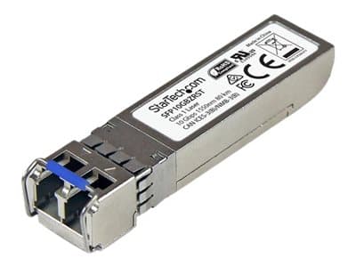 StarTech.com MSA Uncoded Compatible SFP+ Module, 10GBASE-ZR, 10GbE Single Mode (SMF) Fiber Optic Transceiver, 10GE Gigabit Ethernet SFP+, LC Connecto