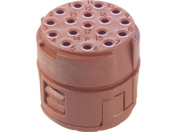 Lapp EPIC SIGNAL M23, Rak, Honkoppling, 50 V, 7 A, Brun, Metall