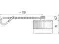 Miniatyrbild 2 av 4: BINDER 08 2299 000 000, Svart, 20 styck