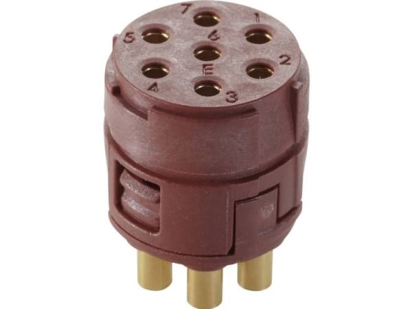 Lapp EPIC SIGNAL M23, Rett, Hunkjønn, 150 V, 18 A, Brun, Metall