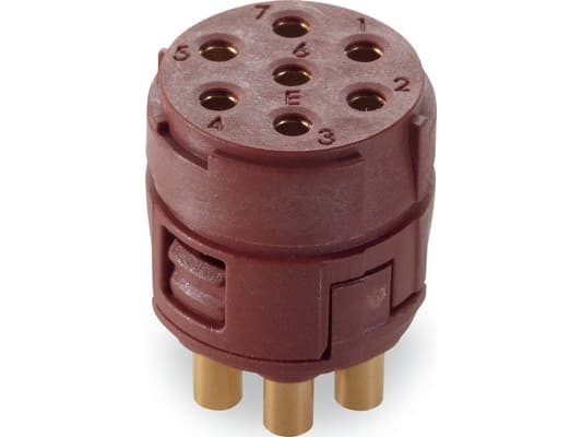Lapp EPIC SIGNAL M23, Rett, Hunkjønn, 150 V, 18 A, Brun, Metall