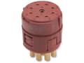 Miniatyrbild 5 av 5: Lapp EPIC SIGNAL M23, Rak, Hane/Hona, 150 V, 7 A, Brun, Metall