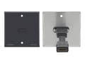 Miniatyrbilde 1 av 2: Kramer WP-H1M - Veggmonteringsplate - HDMI - grå