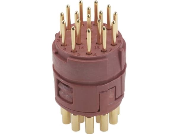 Lapp EPIC SIGNAL M23, Rak, Hane/Hona, 50 V, 7 A, Brun, Metall