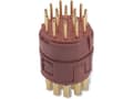 Miniatyrbild 2 av 5: Lapp EPIC SIGNAL M23, Rak, Hane/Hona, 50 V, 7 A, Brun, Metall