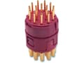 Miniatyrbild 1 av 5: Lapp EPIC SIGNAL M23, Rak, Hane/Hona, 50 V, 7 A, Brun, Metall