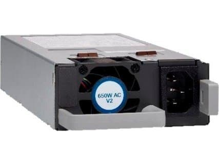 Cisco - Strømforsyning - "hot-plug" / redundant (plug-in modul) - AC 90-264 V - 650 watt - for P/N: C9500-24Y4C-10A, C9500-32QC-10A, C9500-48Y4C-10A,