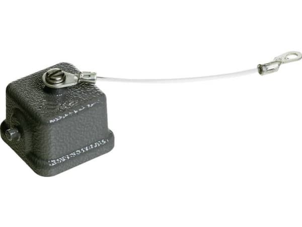 Harting HAN 3A RJ-45 Protection cover, Metalen uitvoer