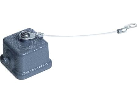 Harting HAN 3A RJ-45 Protection cover, Metalen uitvoer