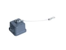 Harting HAN 3A RJ-45 Protection cover, Metalen uitvoer