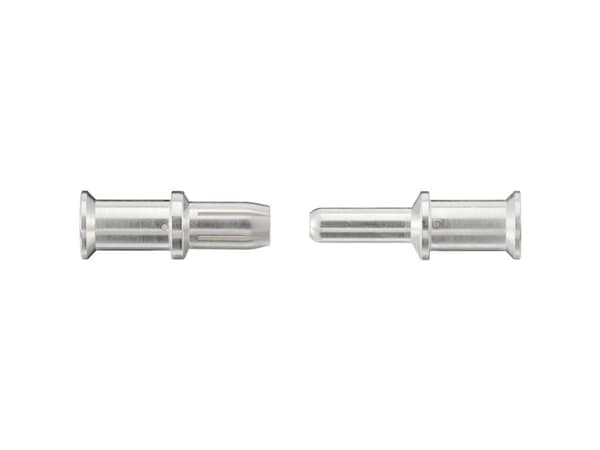 Harting 09 11 000 6131, Crimp, Silver, Silver, Kopparlegering, 10 mm ², 0,5 mO