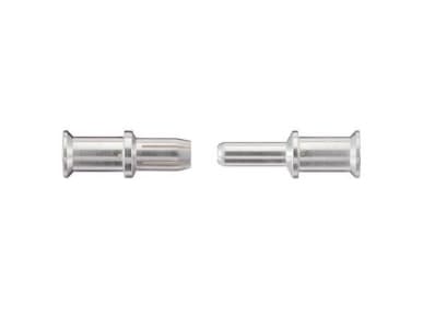 Harting 09 11 000 6131, Crimp, Silver, Silver, Kopparlegering, 10 mm ², 0,5 mO