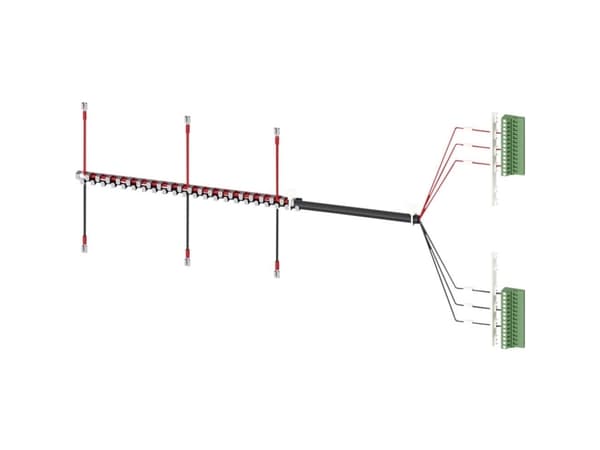 Siemens 3KC9822-6, Flerfarget, 238 g, 1 stykker, 2350 mm, 200 mm, 3350 mm