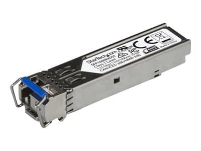 StarTech.com MSA Uncoded SFP Module, 1000BASE-BX, 1 Gigabit Ethernet Bi-Directional (BiDi) Fiber Single Strand SFP Transceiver (SMF), LC 10km , Mini