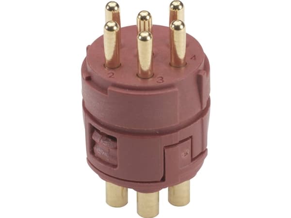 Lapp EPIC SIGNAL M23, Rak, Hane/Hona, 150 V, 18 A, Brun, Metall