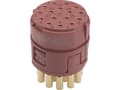 Miniatyrbild 4 av 5: Lapp EPIC SIGNAL M23, Rak, Honkoppling, 100 V, 7 A, Brun, Metall