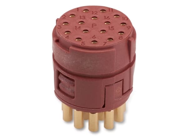 Lapp EPIC SIGNAL M23, Rak, Honkoppling, 100 V, 7 A, Brun, Metall