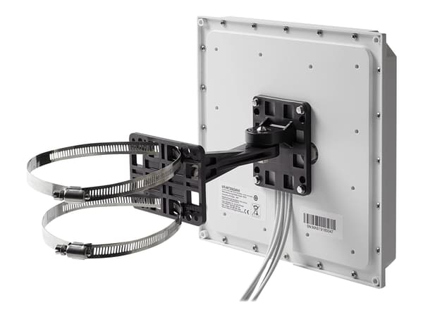 Cisco Aironet Dual-Band Directional Wi-Fi Patch Antenna, 6 dBi (2.4 GHz)/6 dBi (5 GHz), MIMO (4 Ports), Wall Mount, 4 RP-TNC Male Connectors, 1-Year