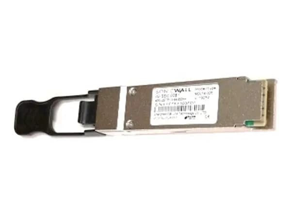 SonicWall - QSFP+ transceiver modul - 40 Gigabit LAN - 40GBASE-SR4 - op til 100 m - 850 nm - for NSa 2400, 3500, 4500, 5000; SuperMassive 9200, 9400,