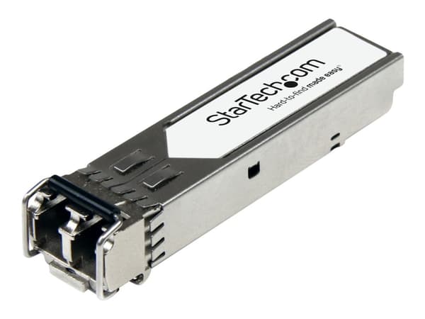 StarTech.com HPE JD092B Compatible SFP+ Module, 10GBASE-SR, 10GbE Multi Mode (MMF) Fiber Optic Transceiver, 10GE Gigabit Ethernet SFP+, LC Connector,