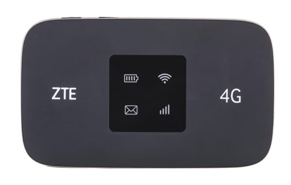 ZTE MF971r WiFi 4G LTE-ruter svart / svart