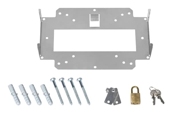 LANCOM Wall Mount + Lock (LN) - Monteringssats för nätverksenhet - takmontering, väggmontering (paket om 10)