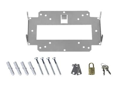 LANCOM Wall Mount + Lock (LN) - Monteringssats för nätverksenhet - takmontering, väggmontering (paket om 10)
