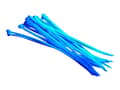 Miniatyrbilde 1 av 2: Bitspower UV-Reactive BP-UVCT-BL - Kabelfestebånd - 12 cm - UV-blå (en pakke 20)