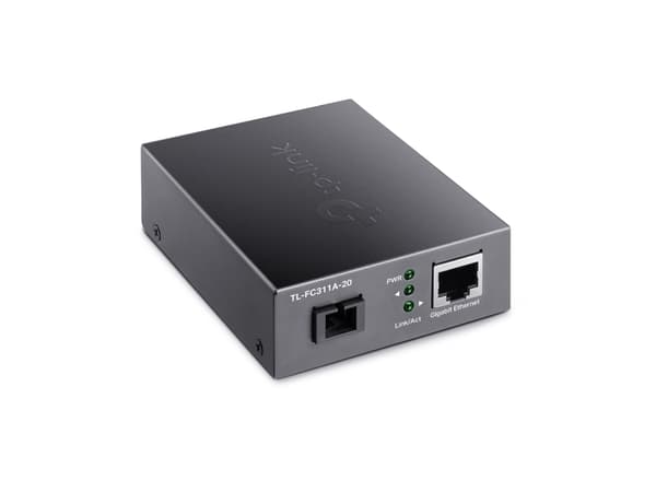 TP-Link TL-FC311A-20, 1000 Mbit/s, IEEE 802.3,IEEE 802.3ab,IEEE 802.3i,IEEE 802.3u,IEEE 802.3x,IEEE 802.3z, Gigabit Ethernet, 10,100,1000 Mbit/s, 100