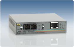 Allied Telesis AT MC102XL - Fibermedieomformer - 100Mb LAN - 100Base-FX, 100Base-TX - SC flermodus / RJ-45 - opp til 2 km - 1310 nm